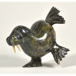 Walrus by Matiusie Kingwatsiaq